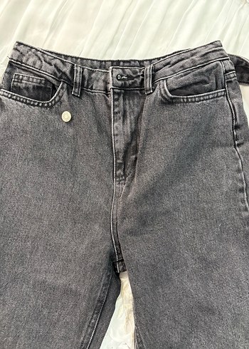 Zara mom jean siyah - Görsel 2
