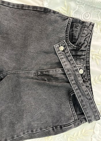 Zara mom jean siyah - Görsel 6