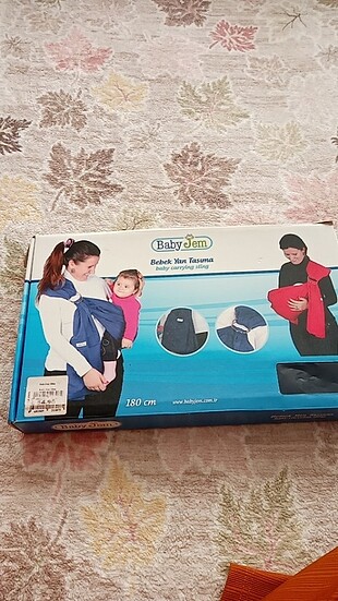 Bebek yan taşıma slingi