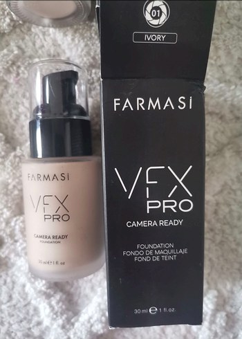 Farmasi VFX Pro Camera Ready Fondöten Ivory