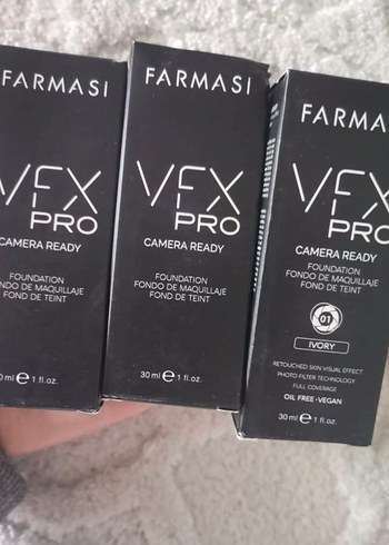 Beden Renk Farmasi VFX Pro Camera Ready Fondöten Ivory
