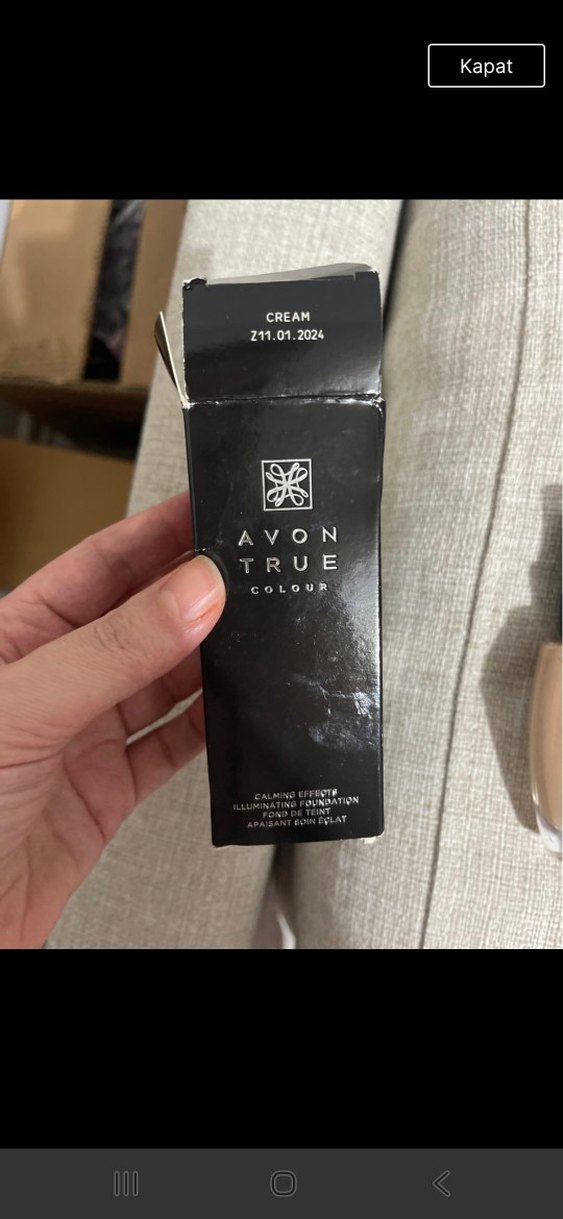 Avon True Colour Parlak Fondöten Cream - Görsel 2