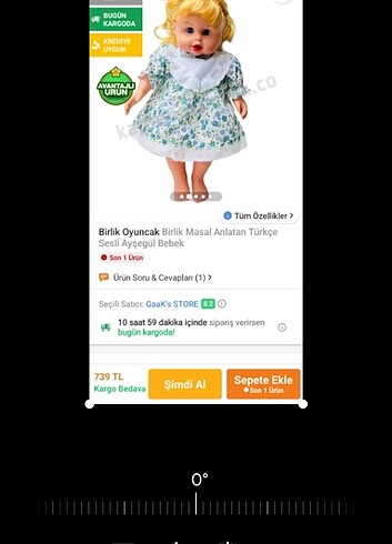  Beden Renk Ayşegül bebek, oyuncak bebek