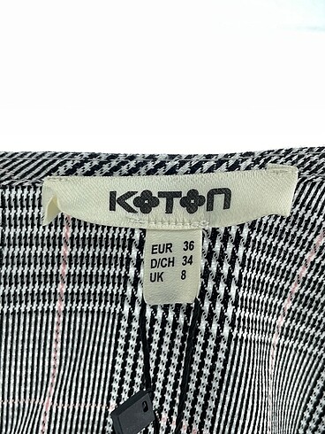 36 Beden gri Renk Koton Kısa Elbise %70 İndirimli.