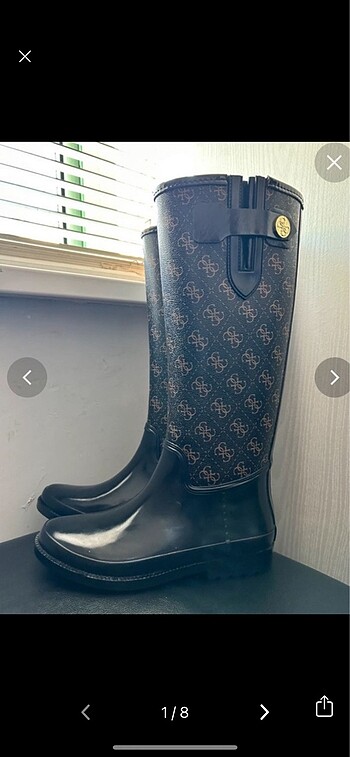 Guess Orjinal Yagmurluk Cizme