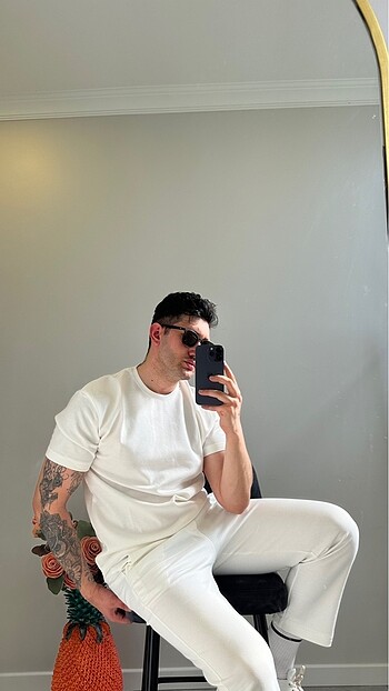 BEYAZ GÜNLÜK TAKIM - Görsel 2