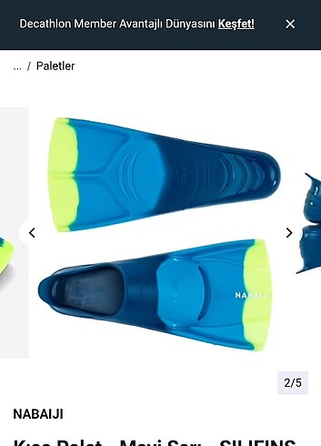 Decathlon palet 31-32 numara 