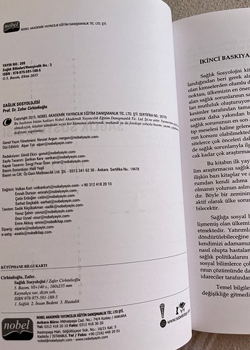 Sağlık Sosyolojisi - Prof. Dr. Zafer Cirhinlioğlu - Görsel 2