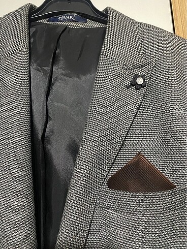 52 Beden Süvari Erkek Blazer Ceket