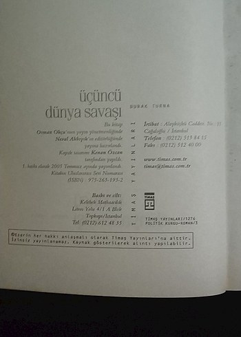 Üçüncü Dünya Savaşı - Burak Turna - Görsel 6