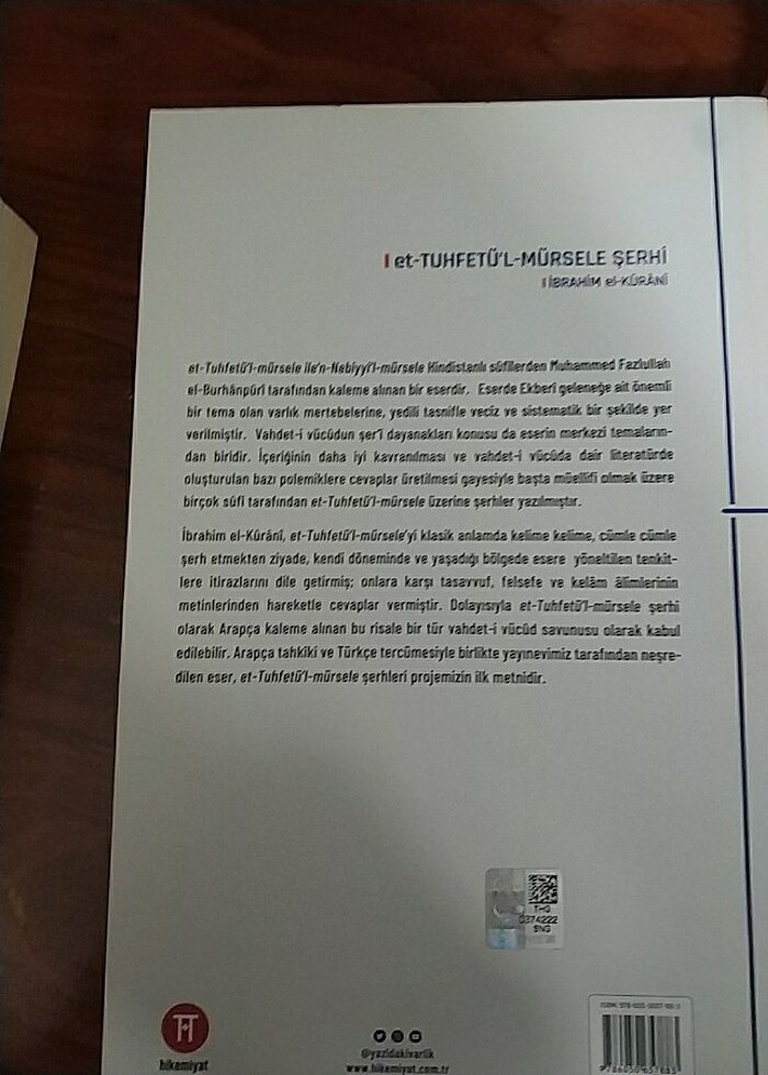 Tuhfetül Mürsele Şerhi - Görsel 2