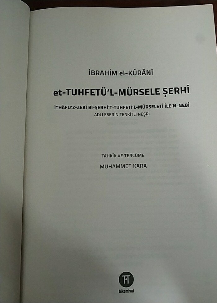 Tuhfetül Mürsele Şerhi - Görsel 4