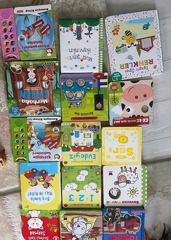 Çocuklar için Eğitici ve Eğlenceli Kitap Seti