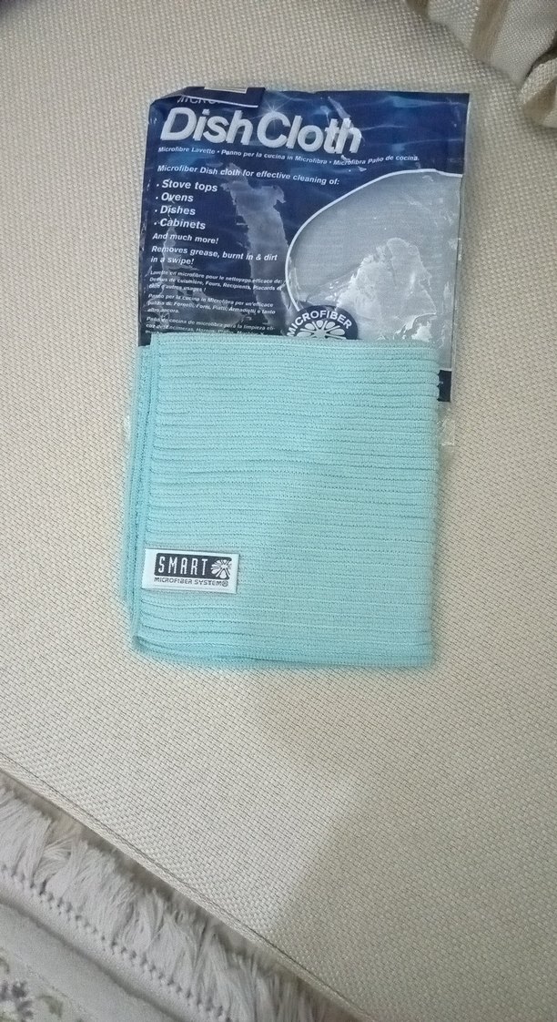 smart marks Mavi Pastel Mikrofiber Mutfak Bezi 32 x 33 - Görsel 2