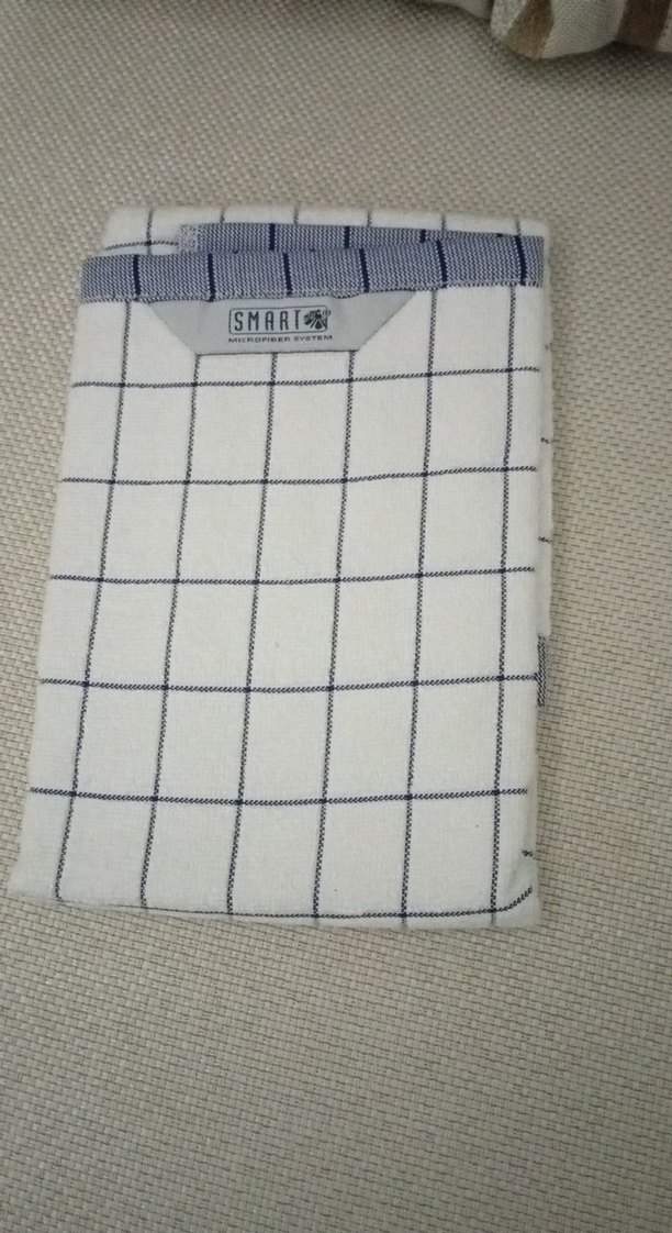 Gri Beyaz Kareli Mutfak Havlusu 42'ye 63 santim mutfak havlusu - Görsel 3