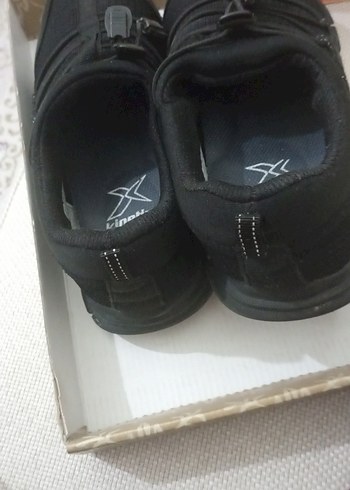 Siyah Kadın Dolgu Topuklu Spor Ayakkabı - Görsel 2