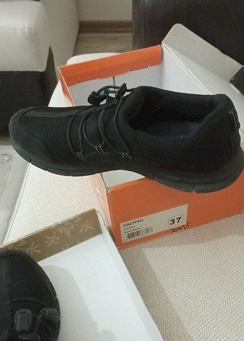 Siyah Kadın Dolgu Topuklu Spor Ayakkabı - Görsel 3