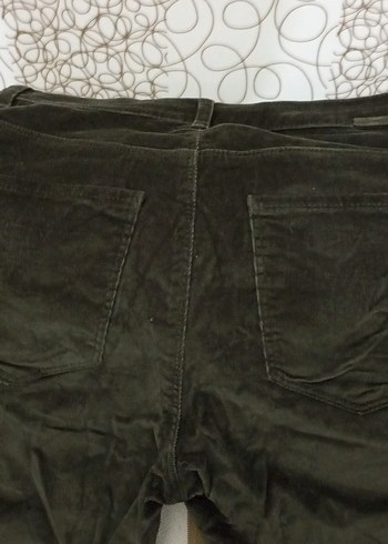 Kemerli Kadın kadige Pantolon - Görsel 5