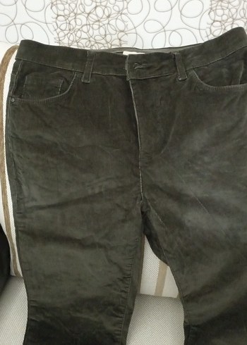 Kemerli Kadın kadige Pantolon - Görsel 2