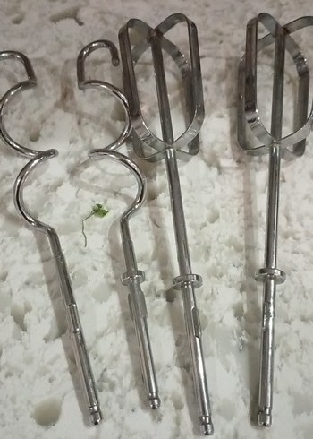 Paslanmaz Çelik Mikser Aparatları Seti - Görsel 2