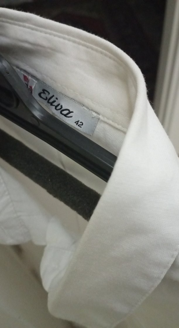 beyaz gömlek - Görsel 5