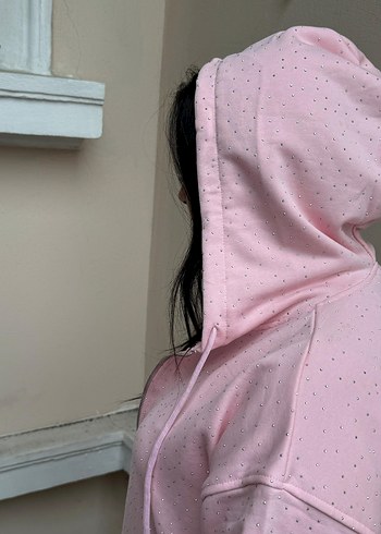 s Beden Pembe ful taşlı ikili takım