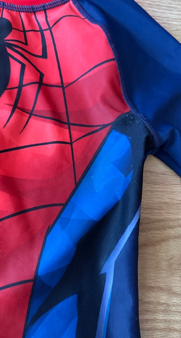 Renkli Örümcek Adam Desenli Mayo - Görsel 2