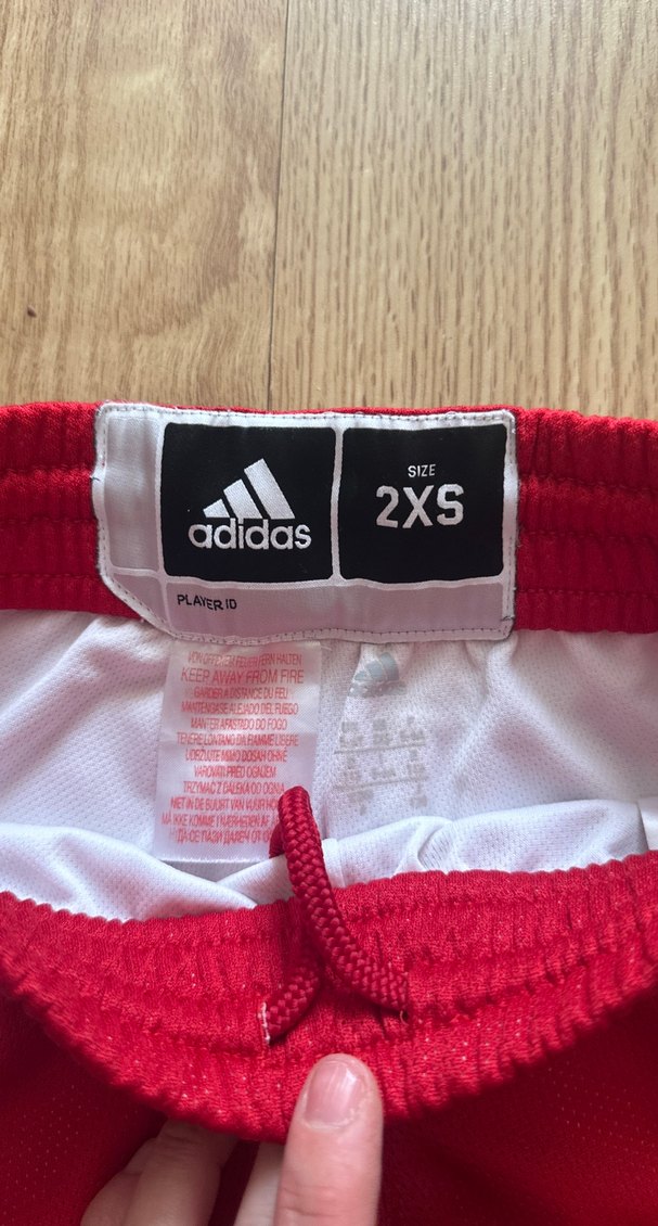 Kırmızı Adidas Erkek sort - Görsel 2