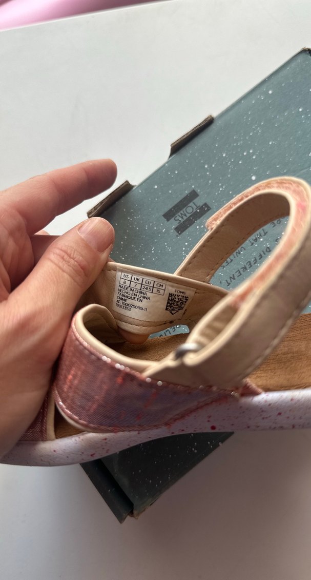 Toms kiz cocuk sandalet - Görsel 4