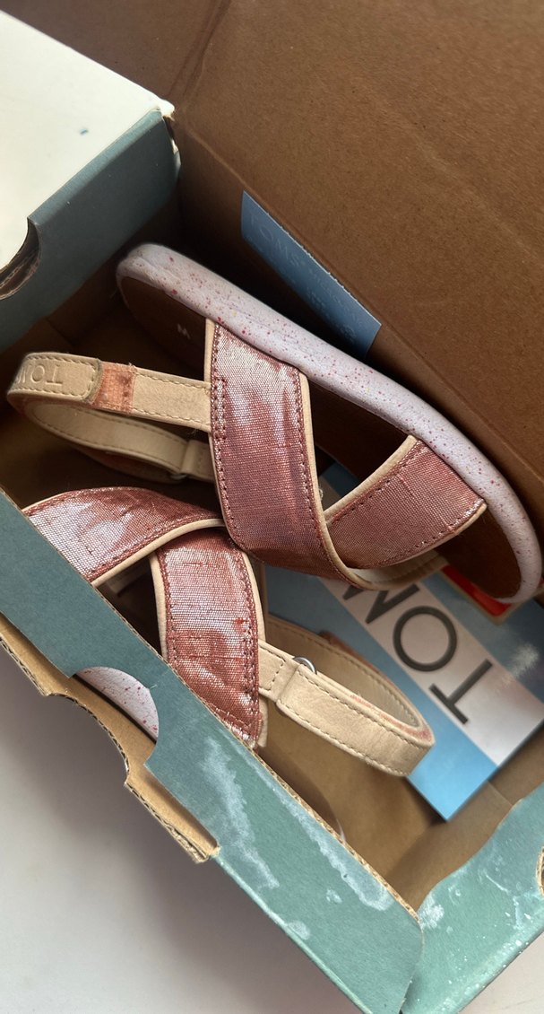 Toms kiz cocuk sandalet - Görsel 5