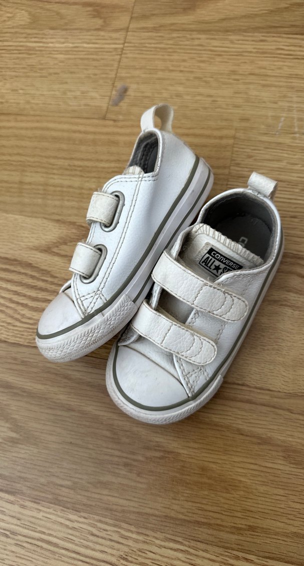 Converse Beyaz Erkek Deri Çocuk Sneaker - Görsel 3