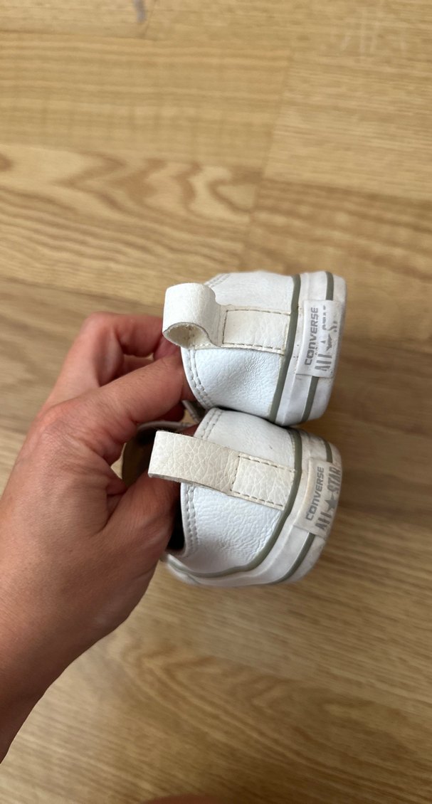 Converse Beyaz Erkek Deri Çocuk Sneaker - Görsel 2