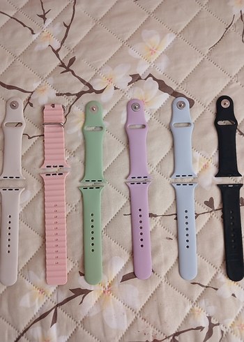 Pastel Renkli Minimalist Akıllı Saat Kayışları