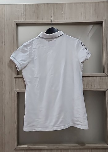 Baskılı Beyaz Kız Çocuk Polo Tişört - Görsel 8