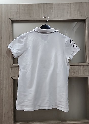 Baskılı Beyaz Kız Çocuk Polo Tişört - Görsel 10