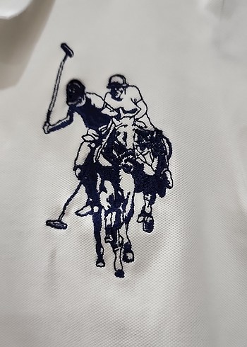 Baskılı Beyaz Kız Çocuk Polo Tişört - Görsel 3