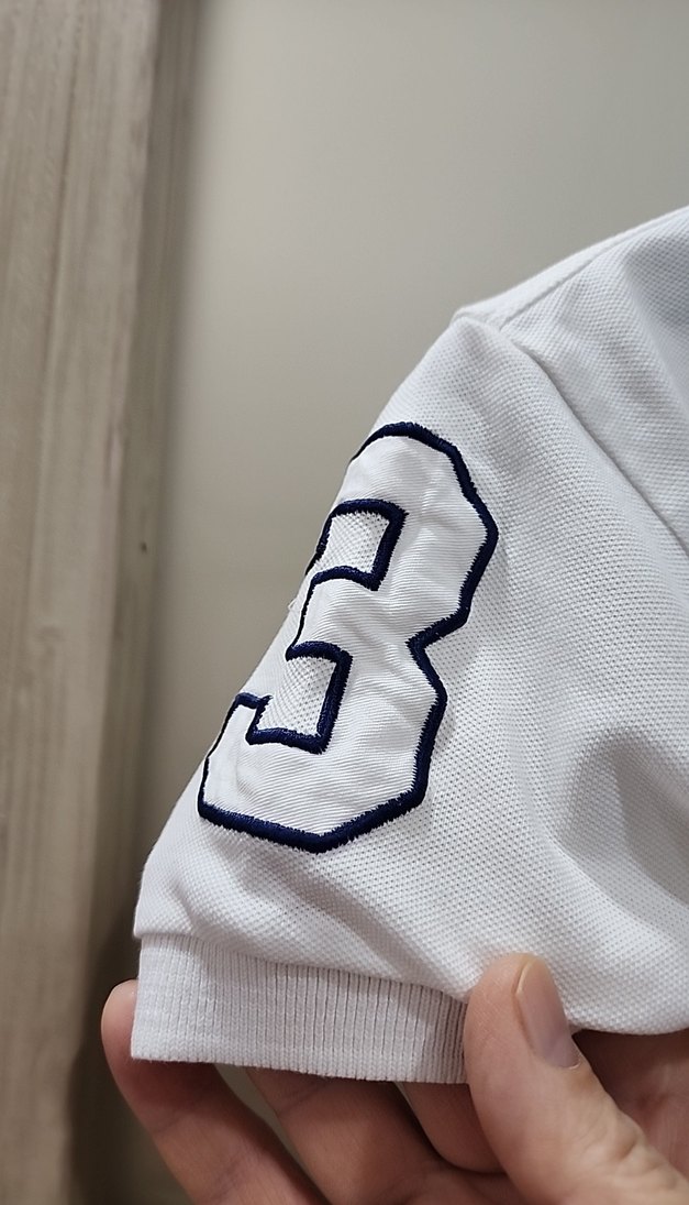 Baskılı Beyaz Kız Çocuk Polo Tişört - Görsel 4