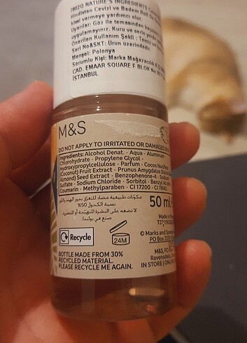 Marks & Spencer marks and spancers deodorant