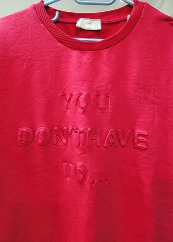 Pembe Kız Çocuk Loose Fit Tişört - Görsel 10