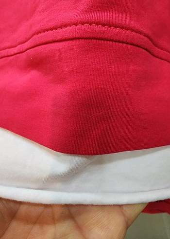 Pembe Kız Çocuk Loose Fit Tişört - Görsel 6