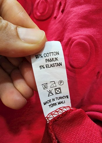 Pembe Kız Çocuk Loose Fit Tişört - Görsel 11