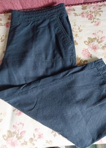 42 Beden Lacivert Kadın Denim Pantolon