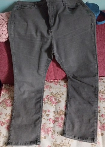 LC Waikiki Gri Rahat Kesim Kot Pantolon