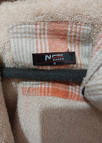 s Beden turuncu Renk Kapüşonlu Fermuarlı Bej Ekose Kadın Sweatshirt