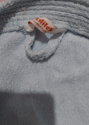 Mavi Bohem Tarzı Bornoz - Görsel 3