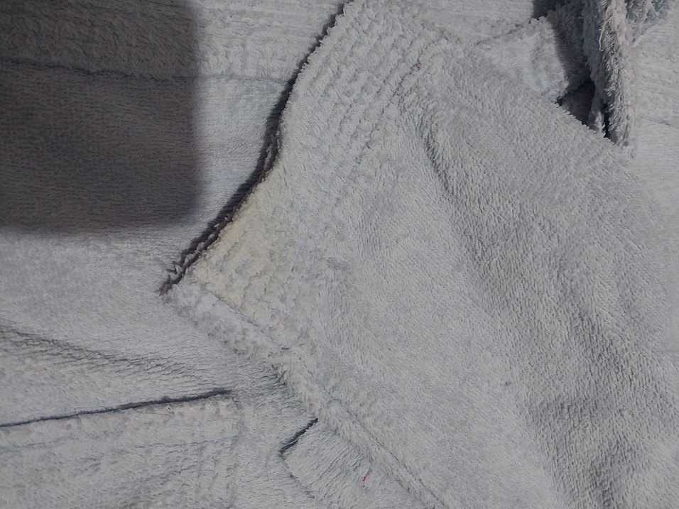 Mavi Bohem Tarzı Bornoz - Görsel 5