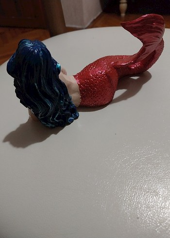 Parlak Turkuaz Saçlı Deniz Kızı Biblosu - Görsel 3