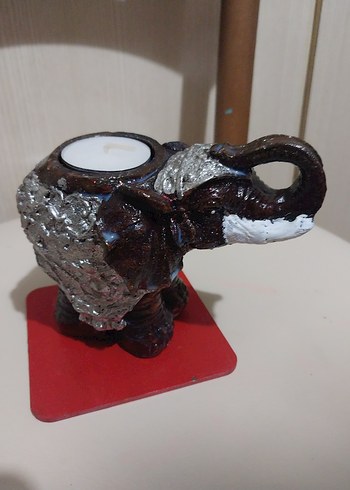 Gri Fil Figürin Dekoratif - Görsel 3