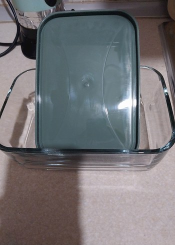 Yeşil Kapaklı Cam Saklama Kapları - Görsel 3