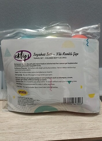 Seyahat seti  - Görsel 2